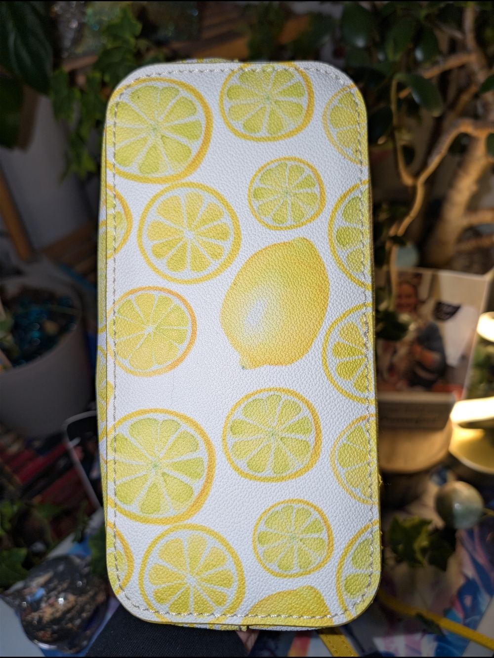 Dooney & Bourke Limone Ruby Bitsy Bag Lemon Print Crossbody Purse Handbag - Picture 4 of 11